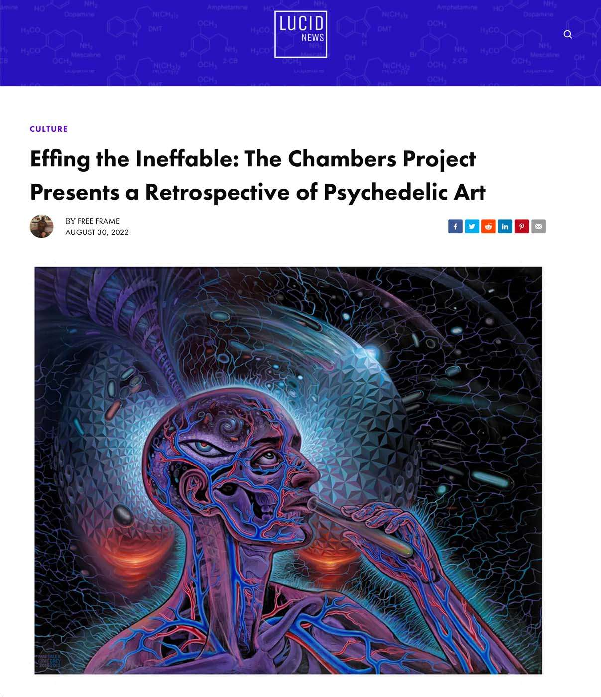 Effing the Ineffable: The Chambers Project Presents a Retrospective of Psychedelic Art
