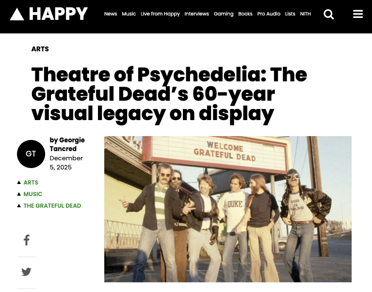 Theatre of Psychedelia: The Grateful Dead’s 60-year visual legacy on display
