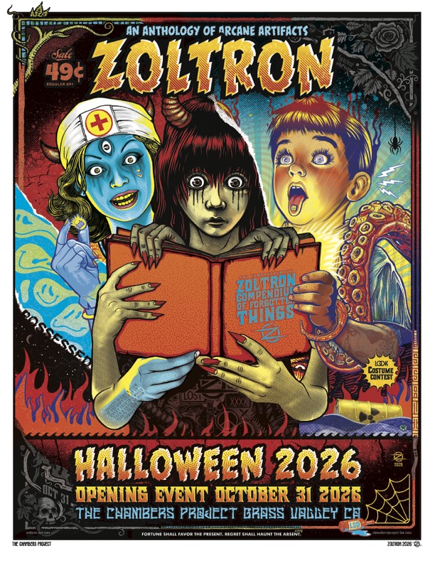 The Chambers Project 1 8.5X11 zoltron tcp halloween